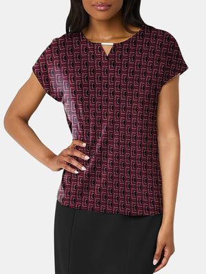 Hardware Detail Cap Sleeves