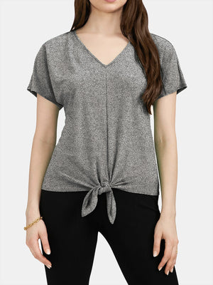 Tie Front Top