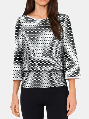 Elastic Waist Top