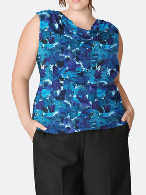 Cowl Neckline Top