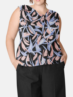 Cowl Neckline Top