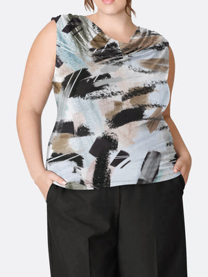 Cowl Neckline Top