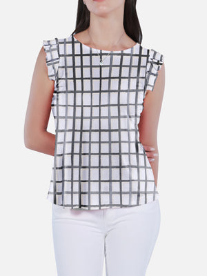 Flutter Sleeveless Top