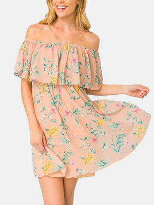 off-shoulder-short-dress
