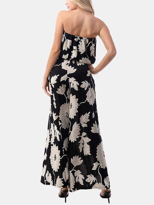 Tube Jumpsuit w/ Braided Belt