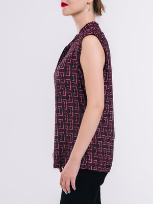 Knot Neck Knit Top