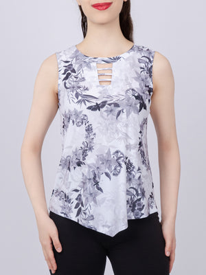 Cutout Detail Knit Top