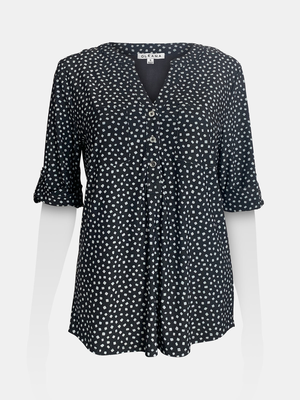 elbow-tab-sleeve-top