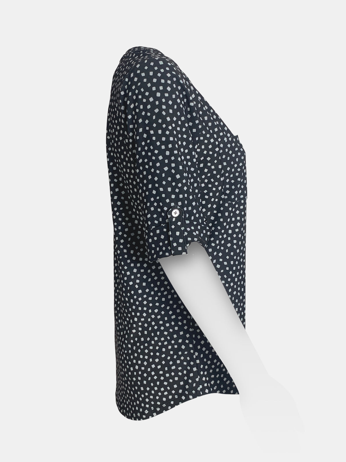 Elbow Tab-Sleeve Top
