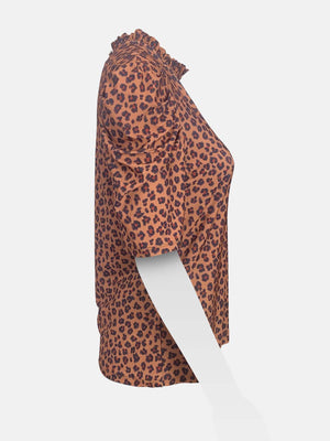 Puffy Elbow Sleeves Top