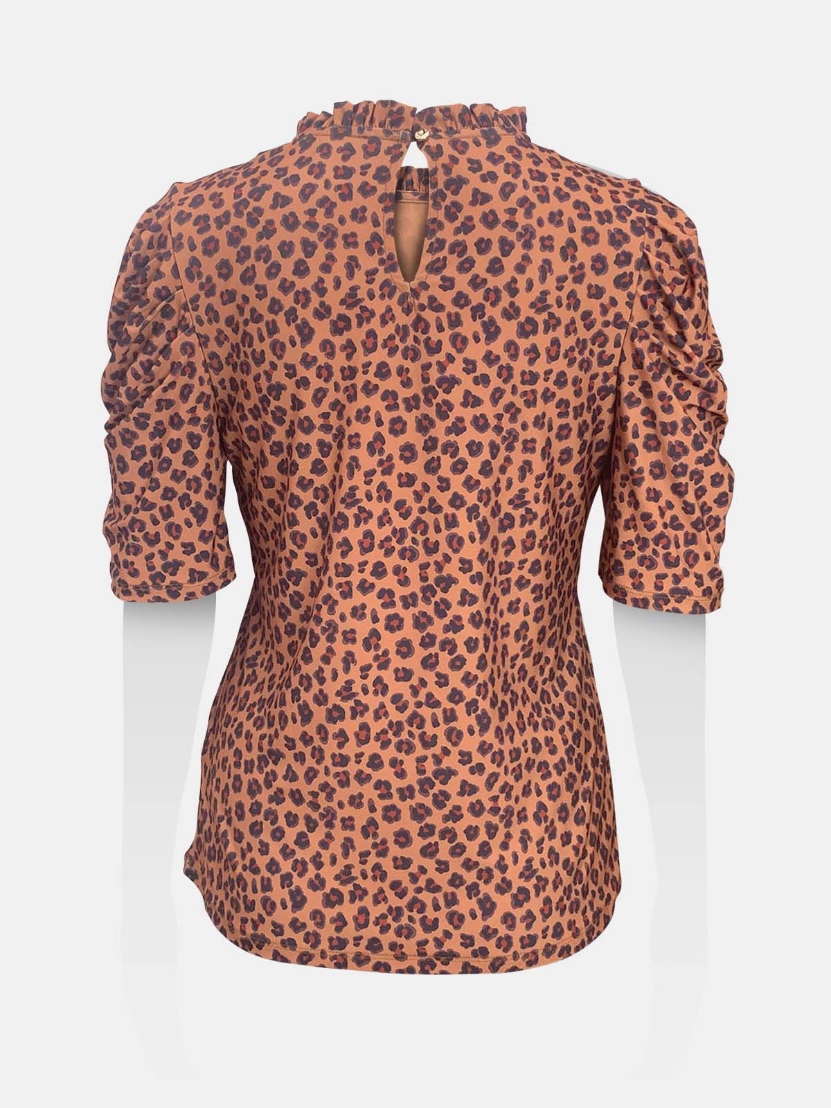 Puffy Elbow Sleeves Top