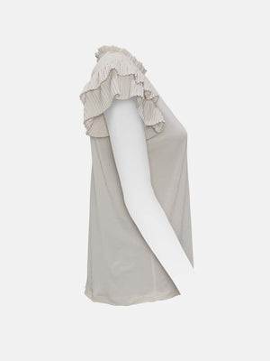 Fluttering Tiers Sleeve Top