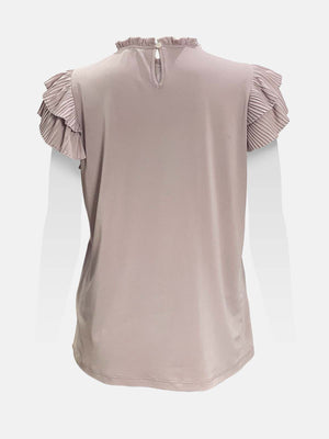 Fluttering Tiers Sleeve Top