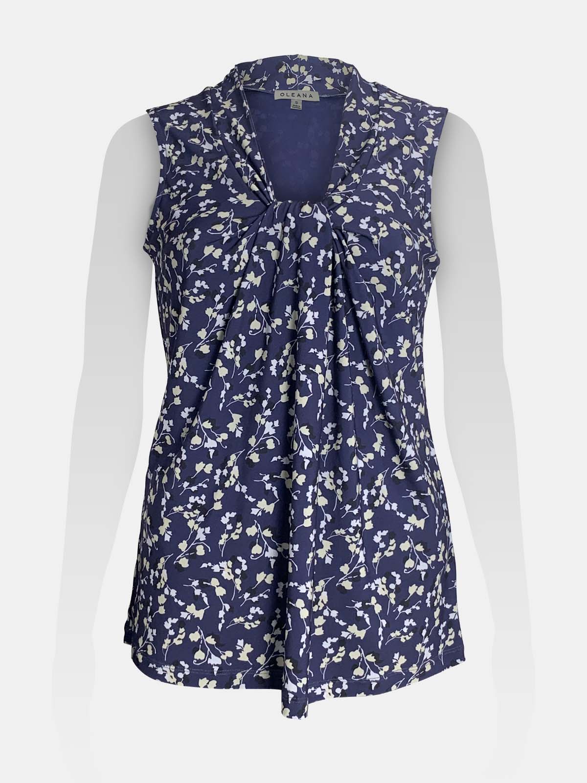 top-sleeveless-gathered-front