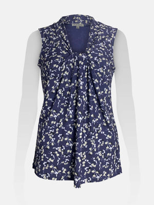 top-sleeveless-gathered-front