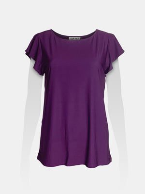 Flutter Short Sleeve Top