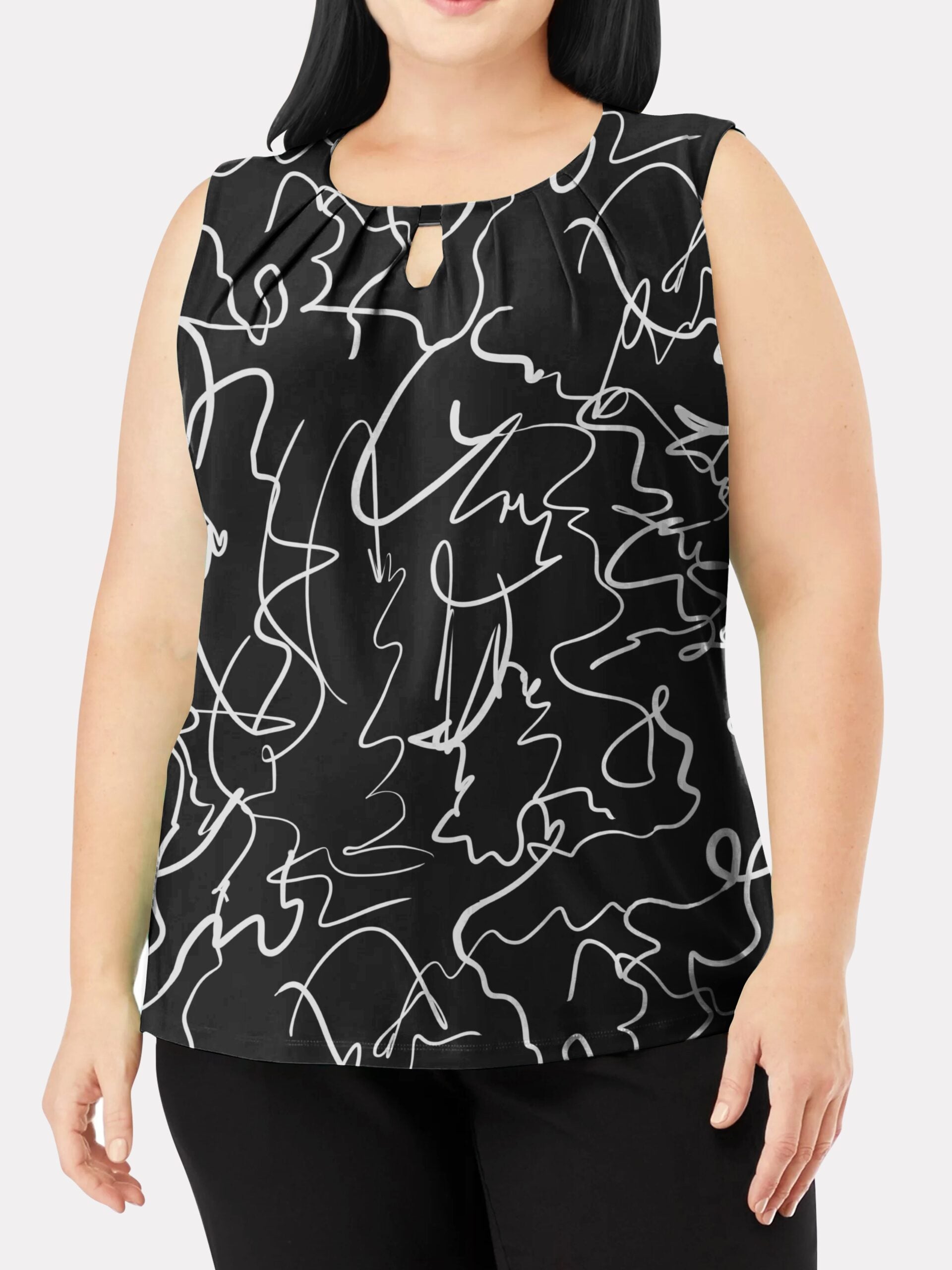 Hardware Sleeveless Top