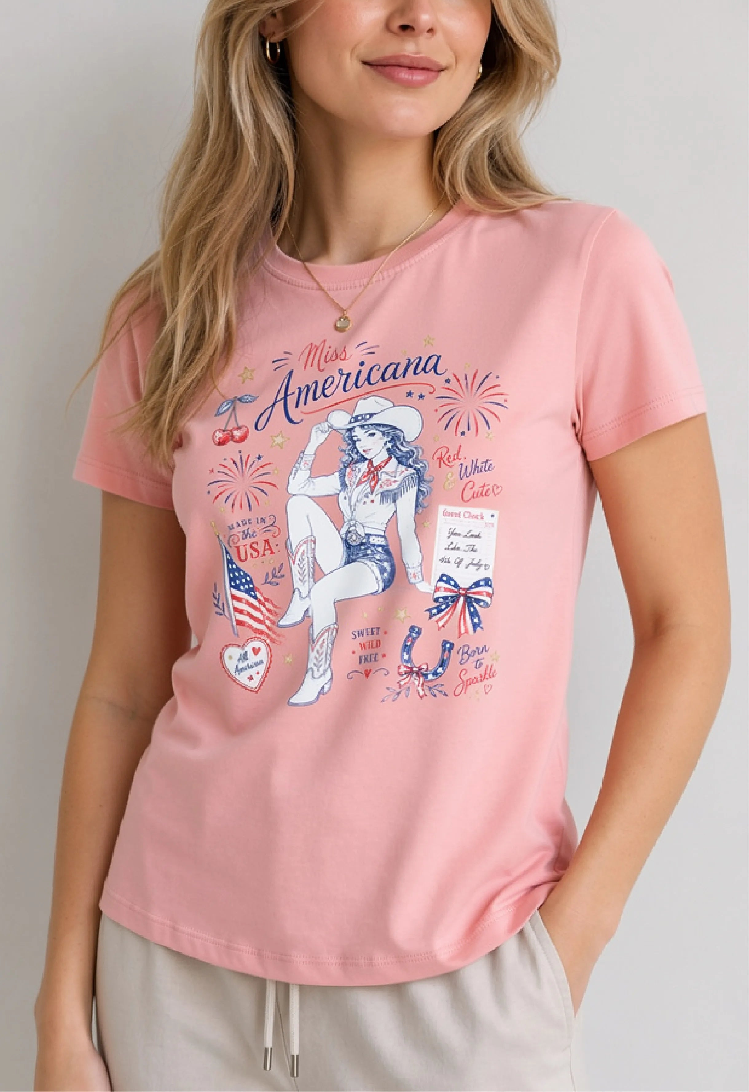 Miss Americana Pink Tee