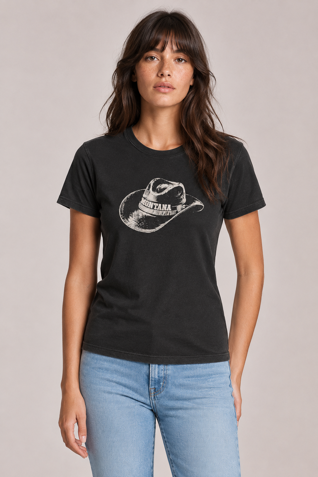 Montana Cowboy Hat Graphic Tee