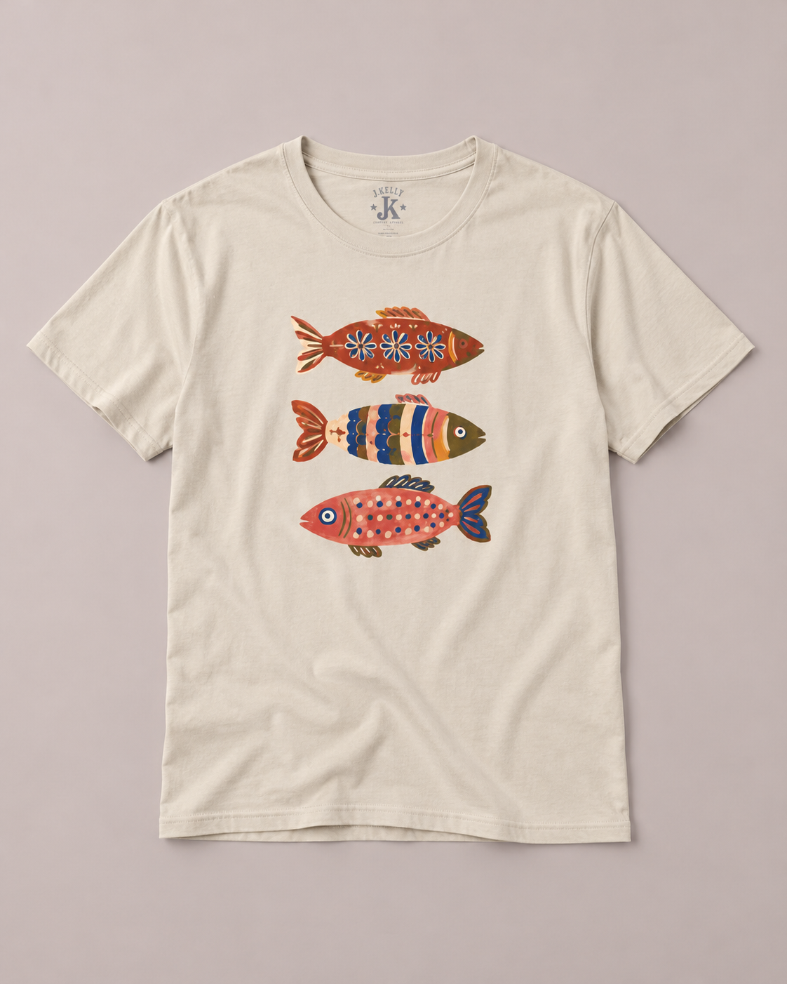 Vintage Fish Trio T-Shirt