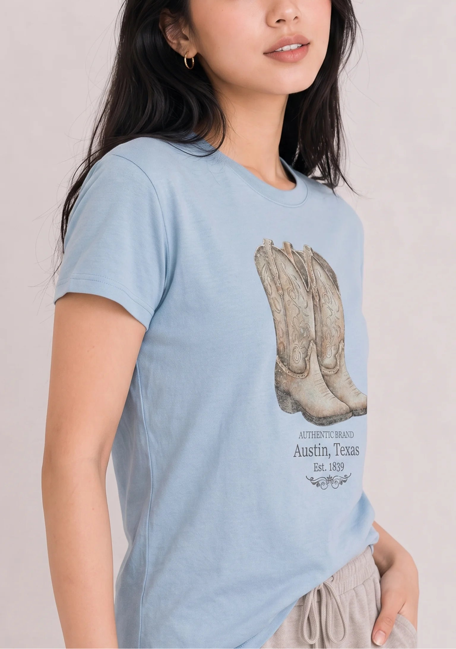 Austin Texas Blue Tee