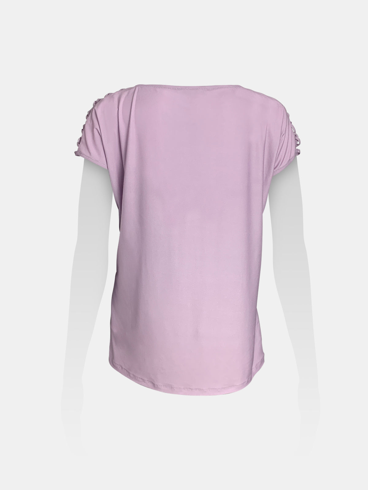 Cutout Short Sleeve Top