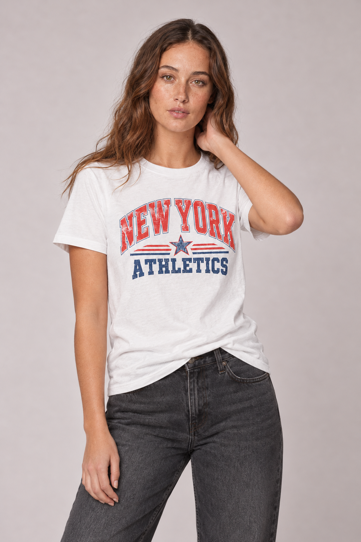 New York Athletics Vintage Sports T-Shirt