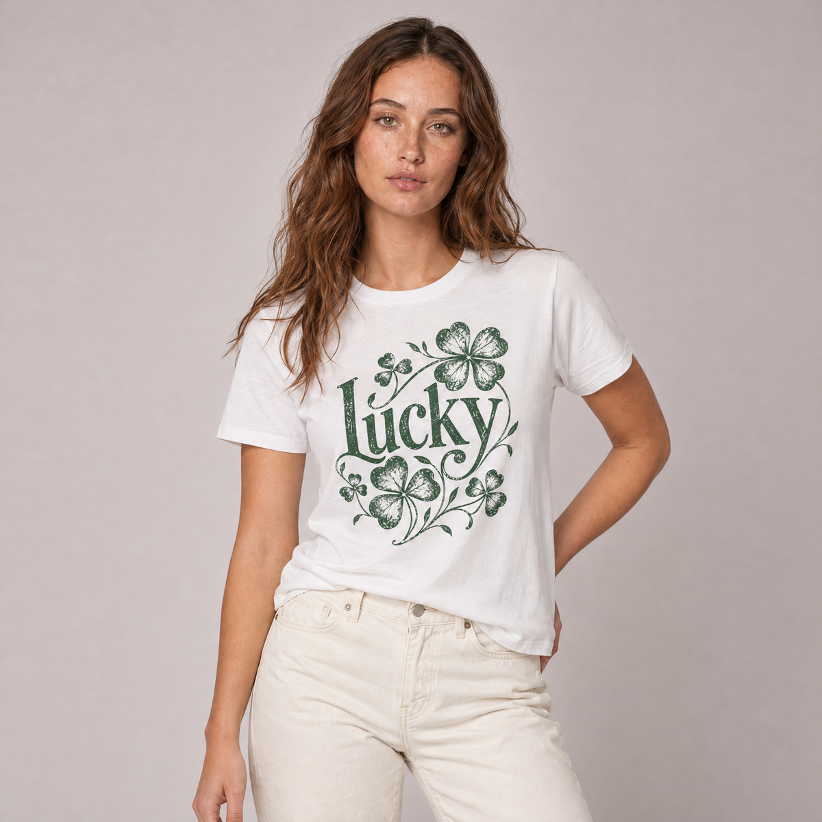 Lucky Four Leaf Clover T-Shirt