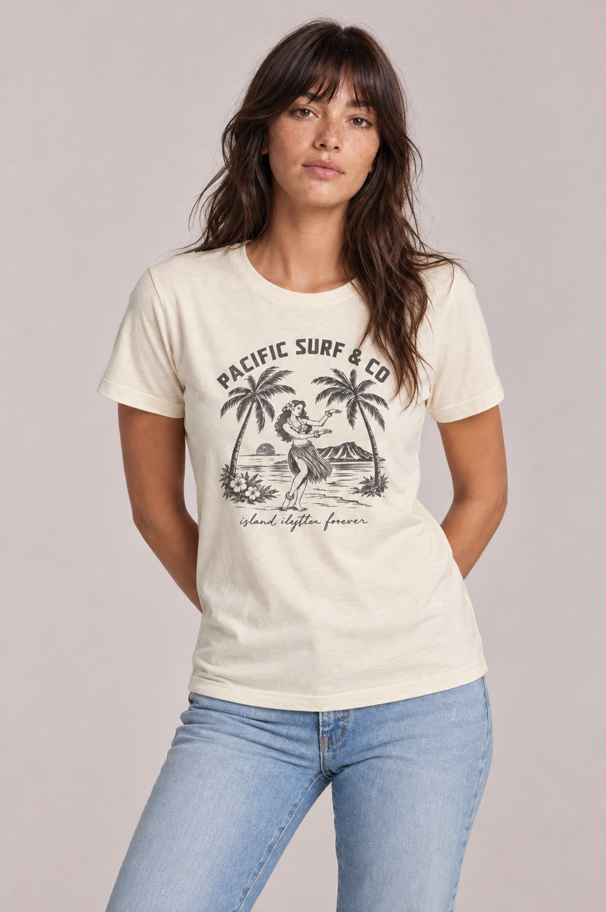 Pacific Surf & Co Vintage Surf Graphic Tee