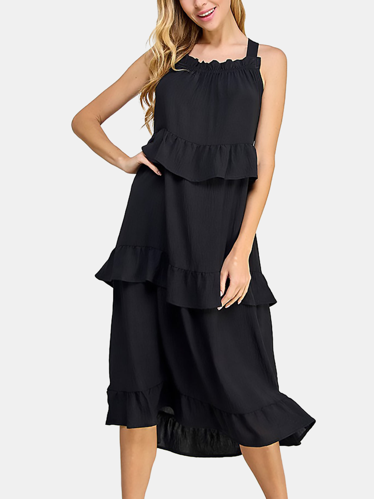 layered-midi-dress-ruffle