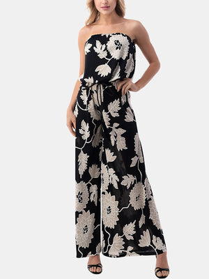 Tube Jumpsuit w/ Braided Belt