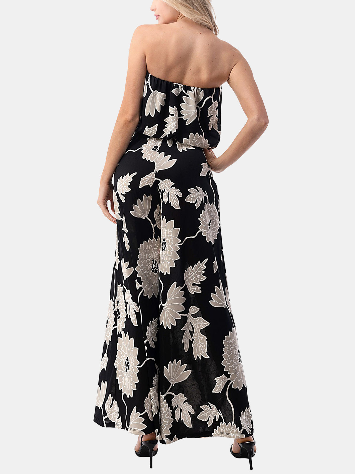 Tube Jumpsuit w/ Braided Belt