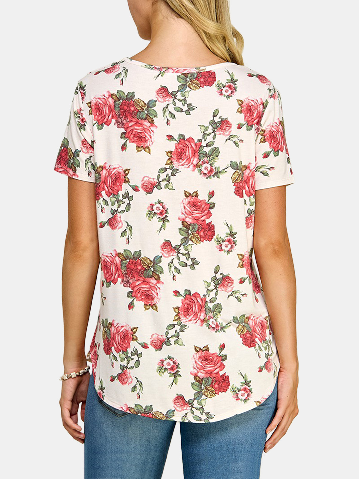 Floral Knit Top