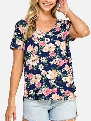 Floral Knit Top
