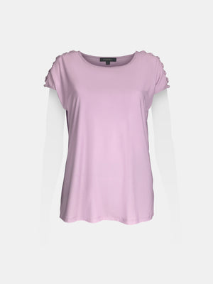 Cutout Short Sleeve Top