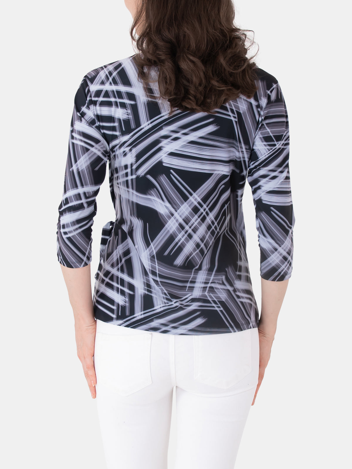 Tie-Waist Surplice Top