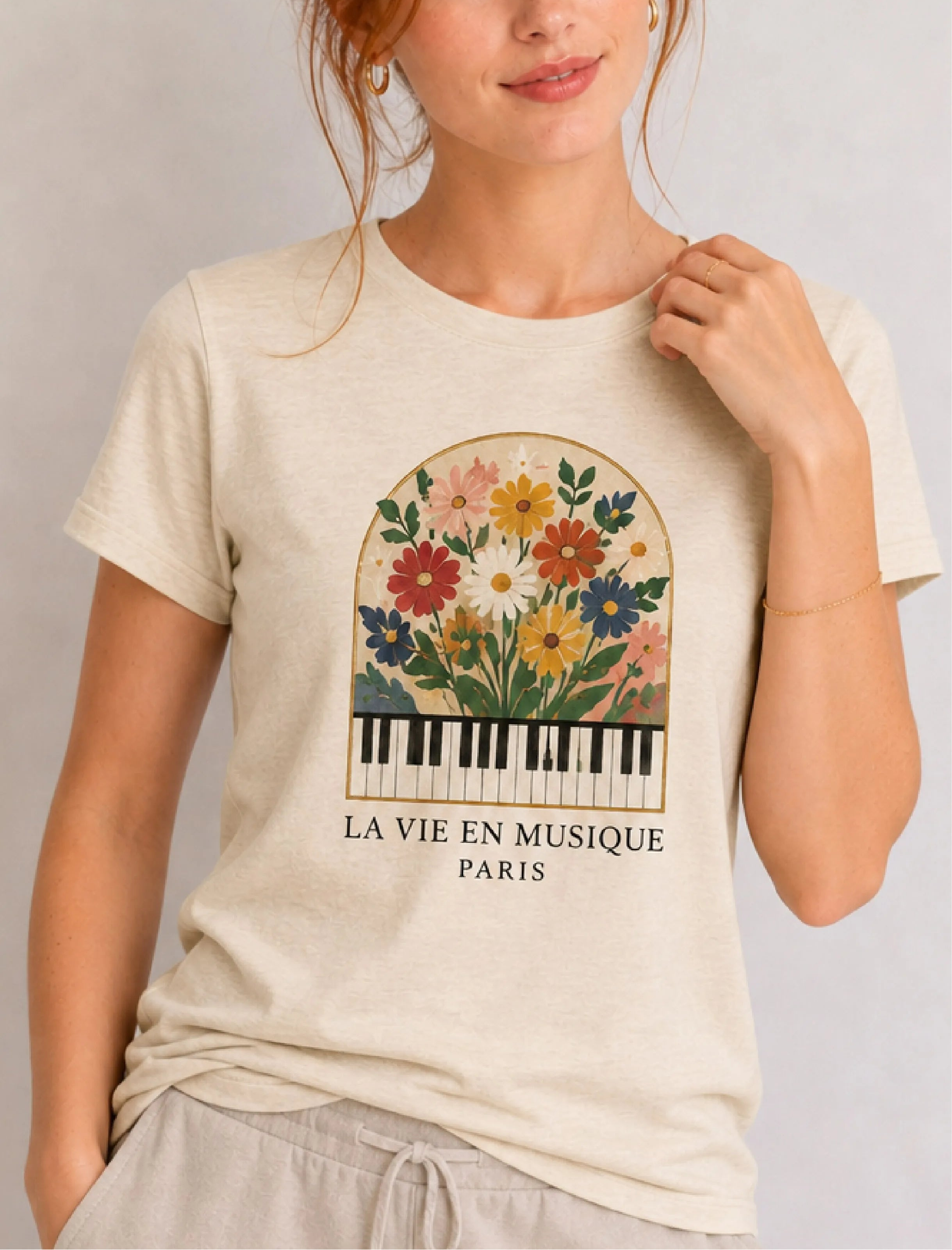 La Vie En Musique Paris Tee