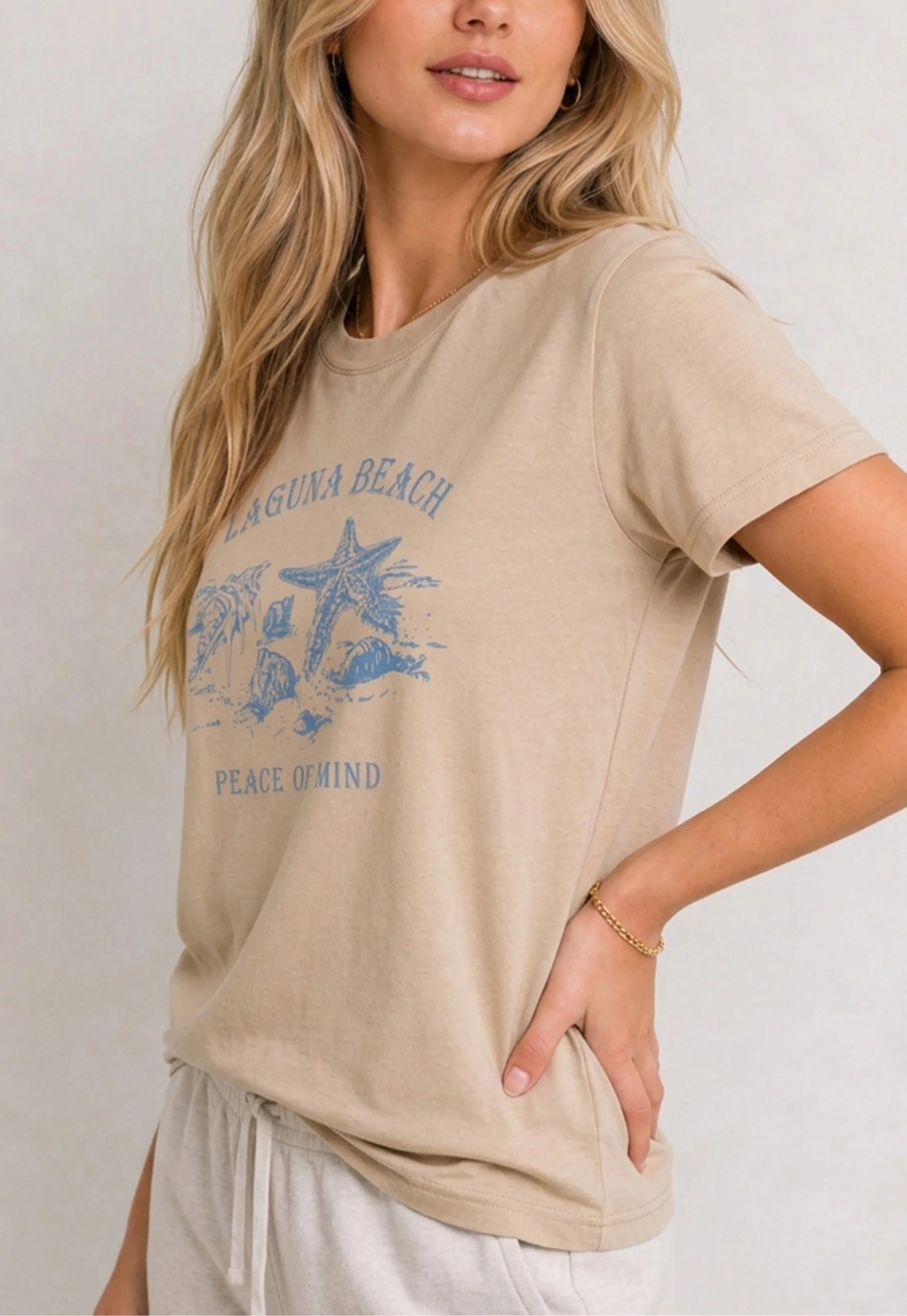 Laguna Beach Shells Sand Tee