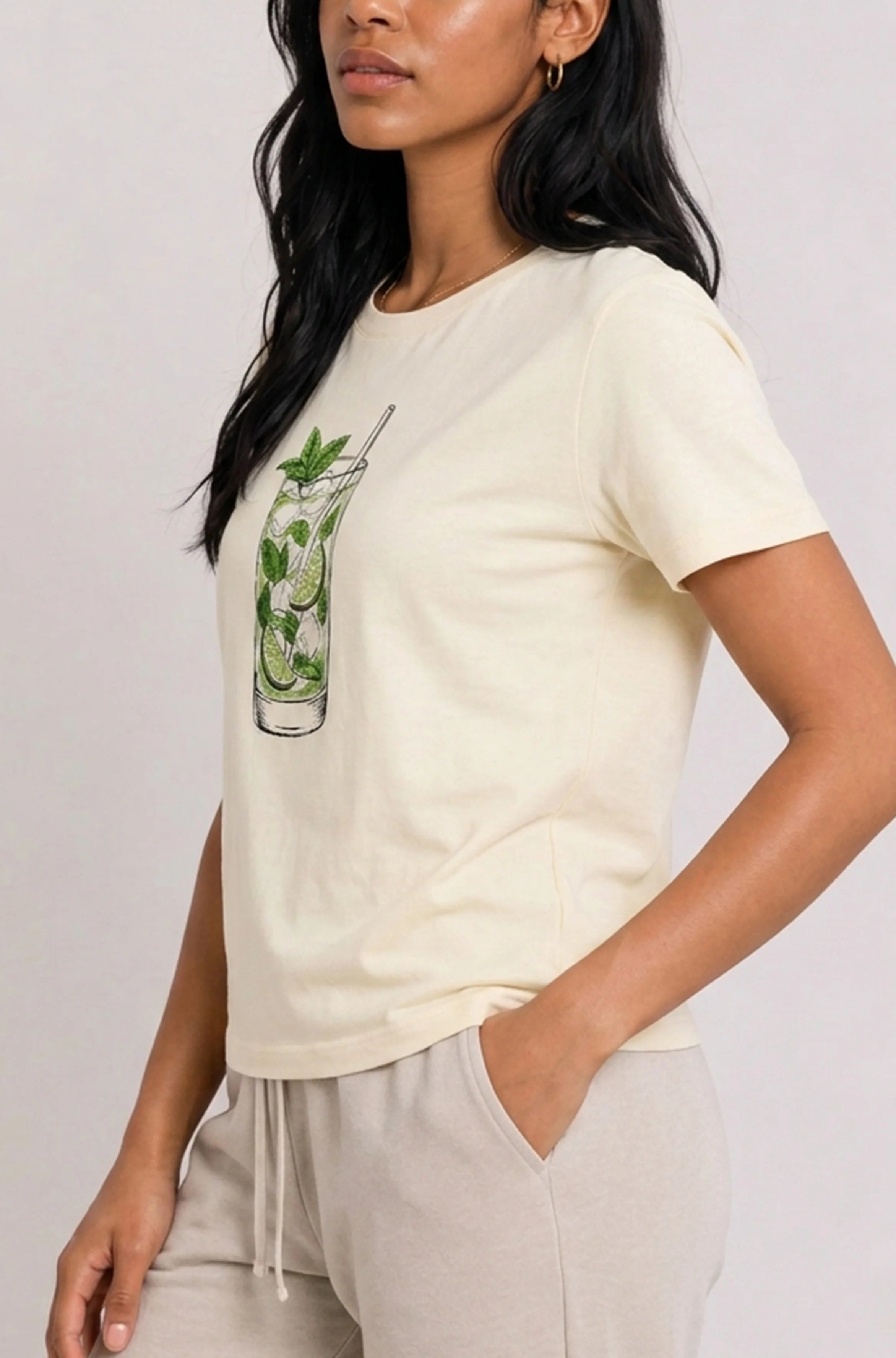 Mojito Cream Tee