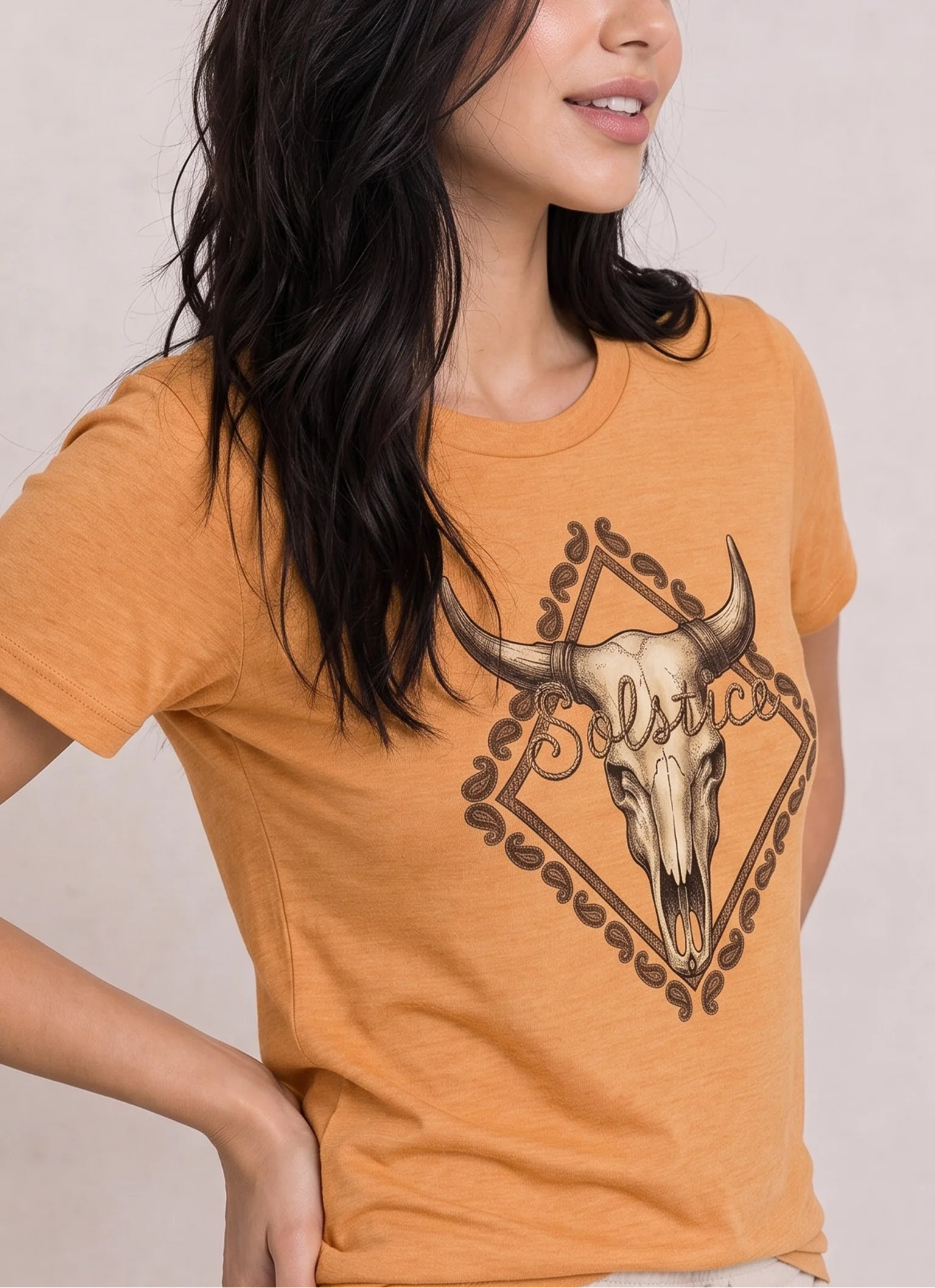 Solstice Orange Tee