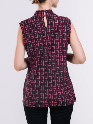 Knot Neck Knit Top