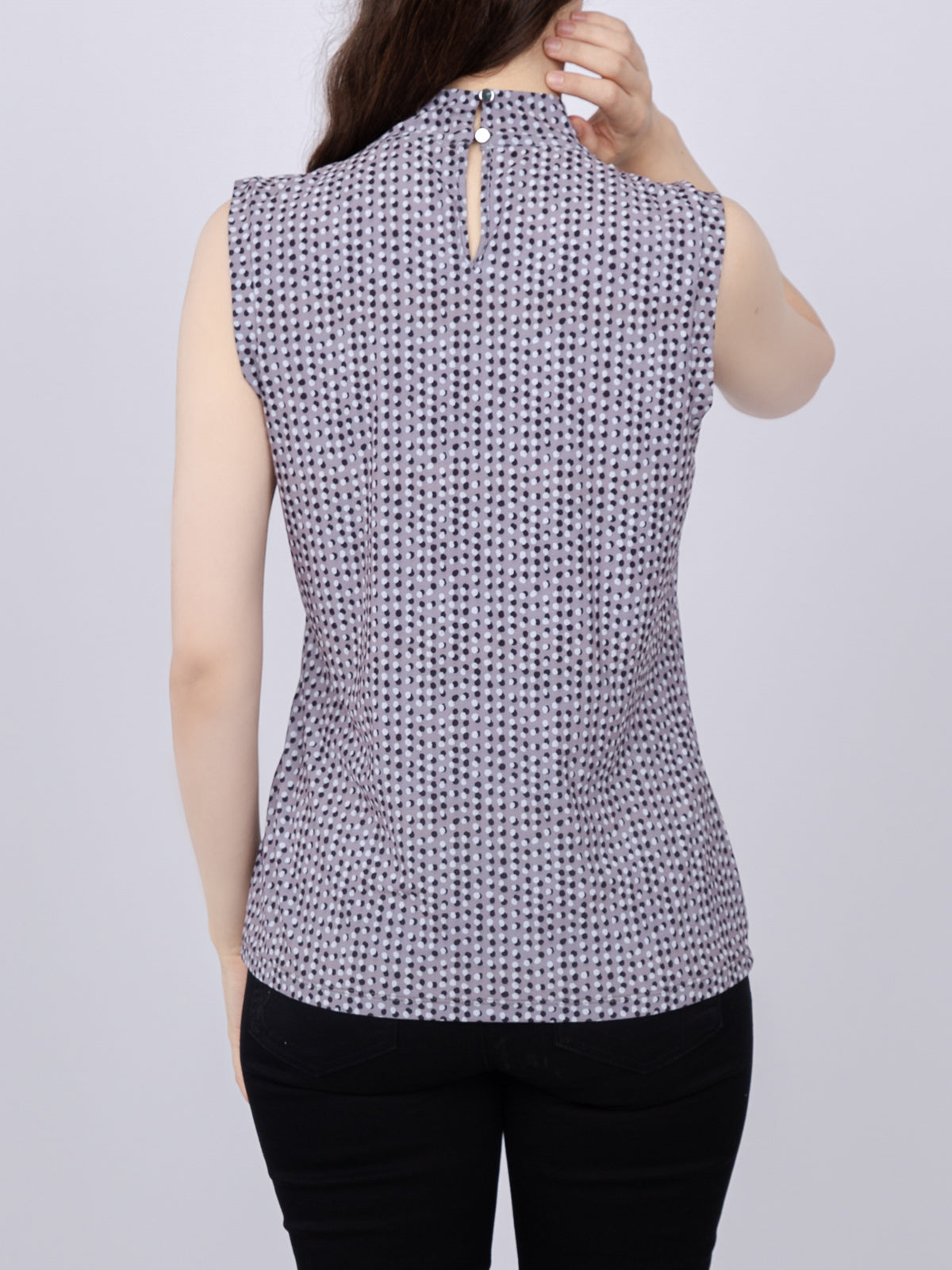 Knot Neck Knit Top