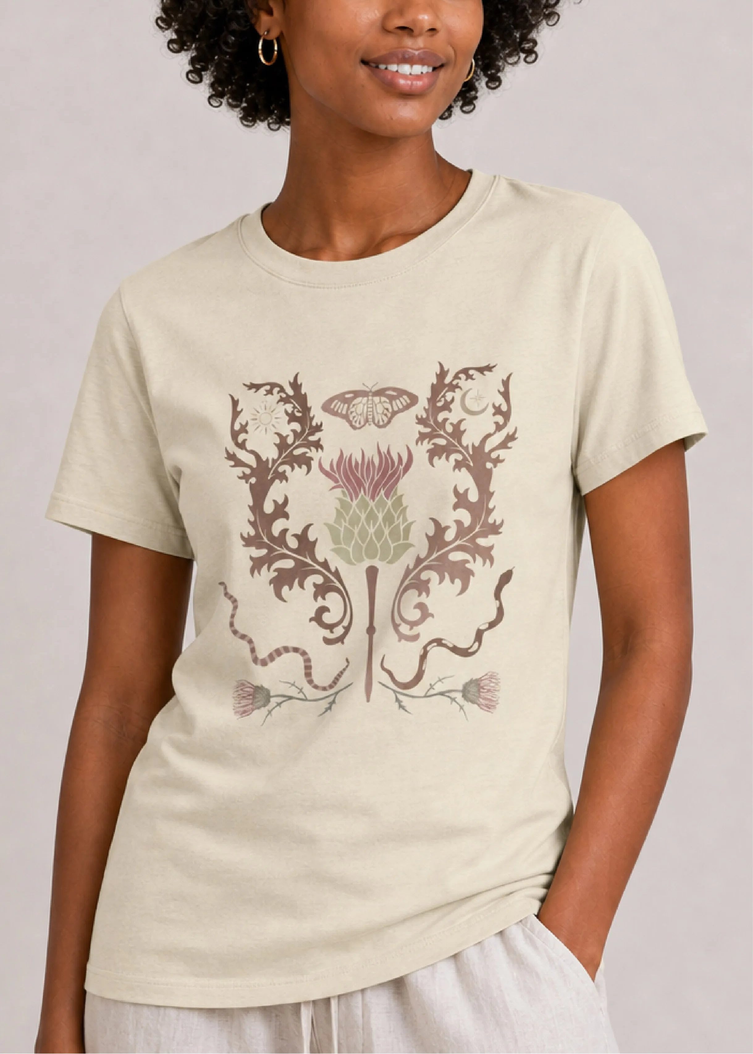 Vintage Thistle Botanical Tee
