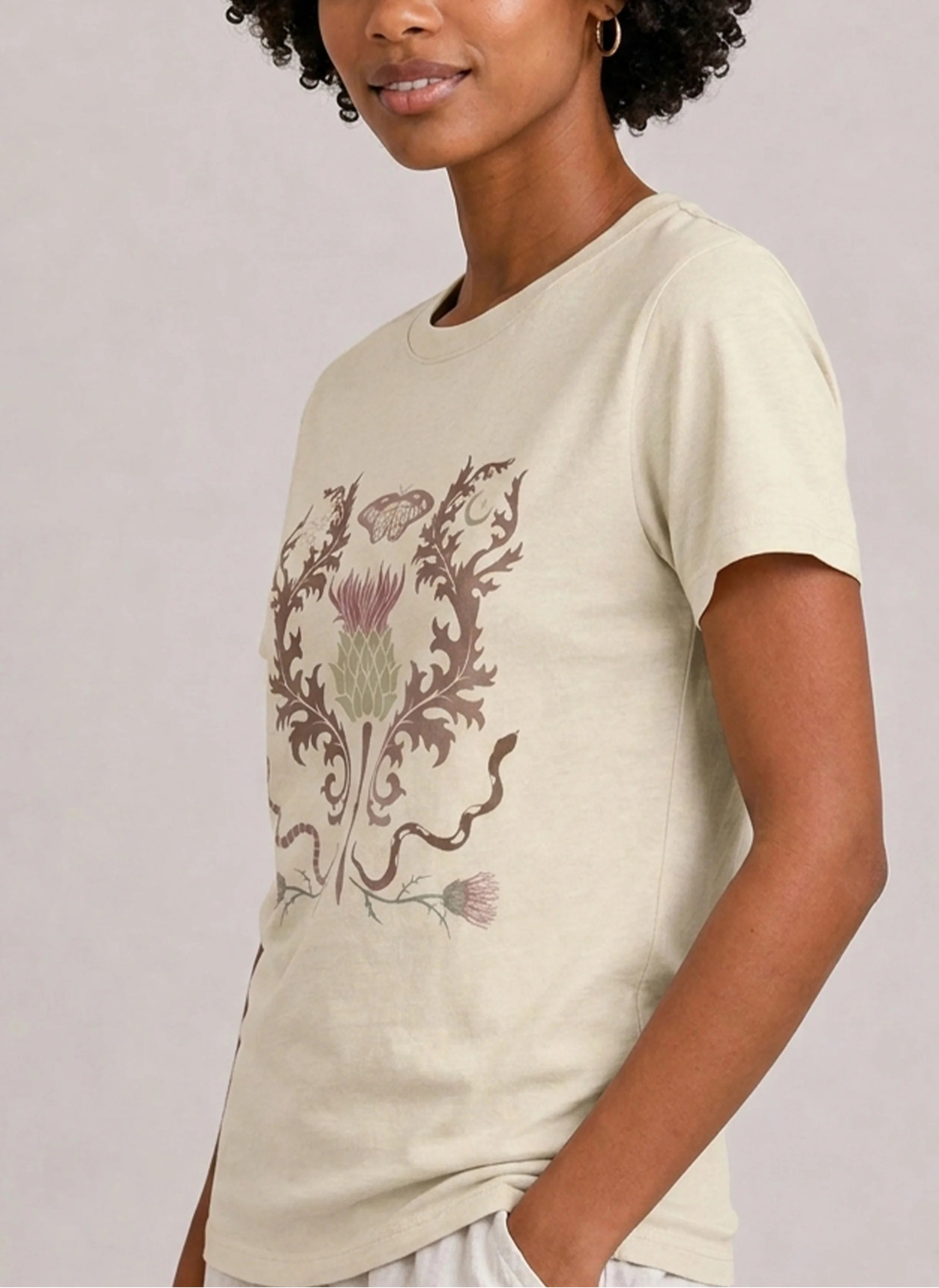 Vintage Thistle Botanical Tee