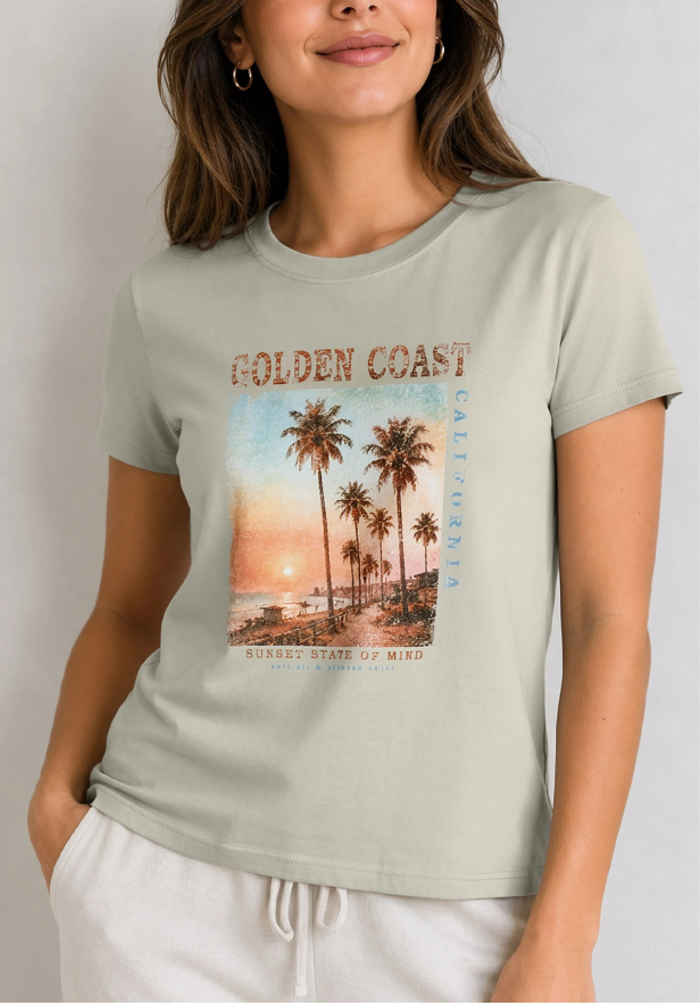 Golden Coast California Sage Tee