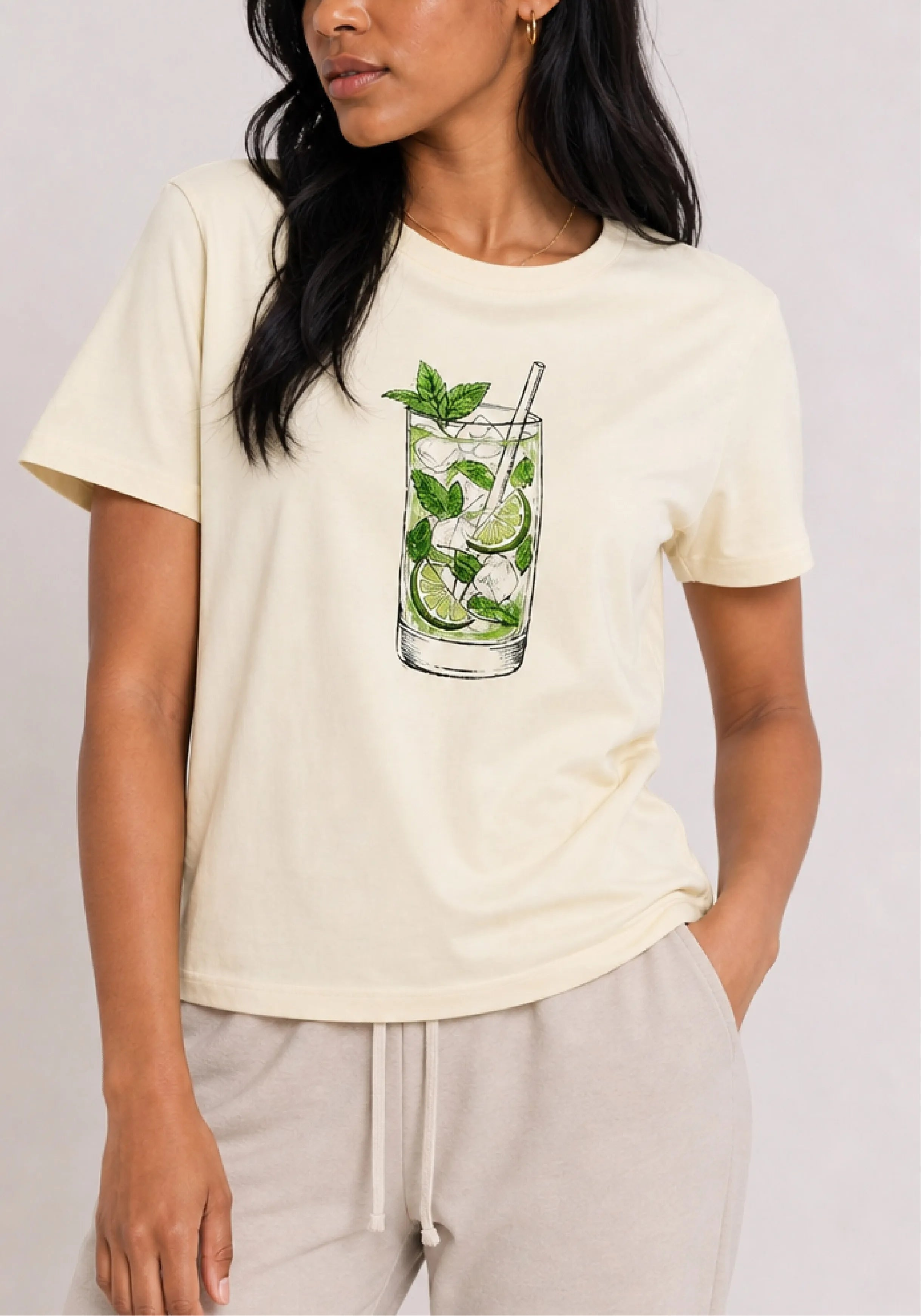 Mojito Cream Tee