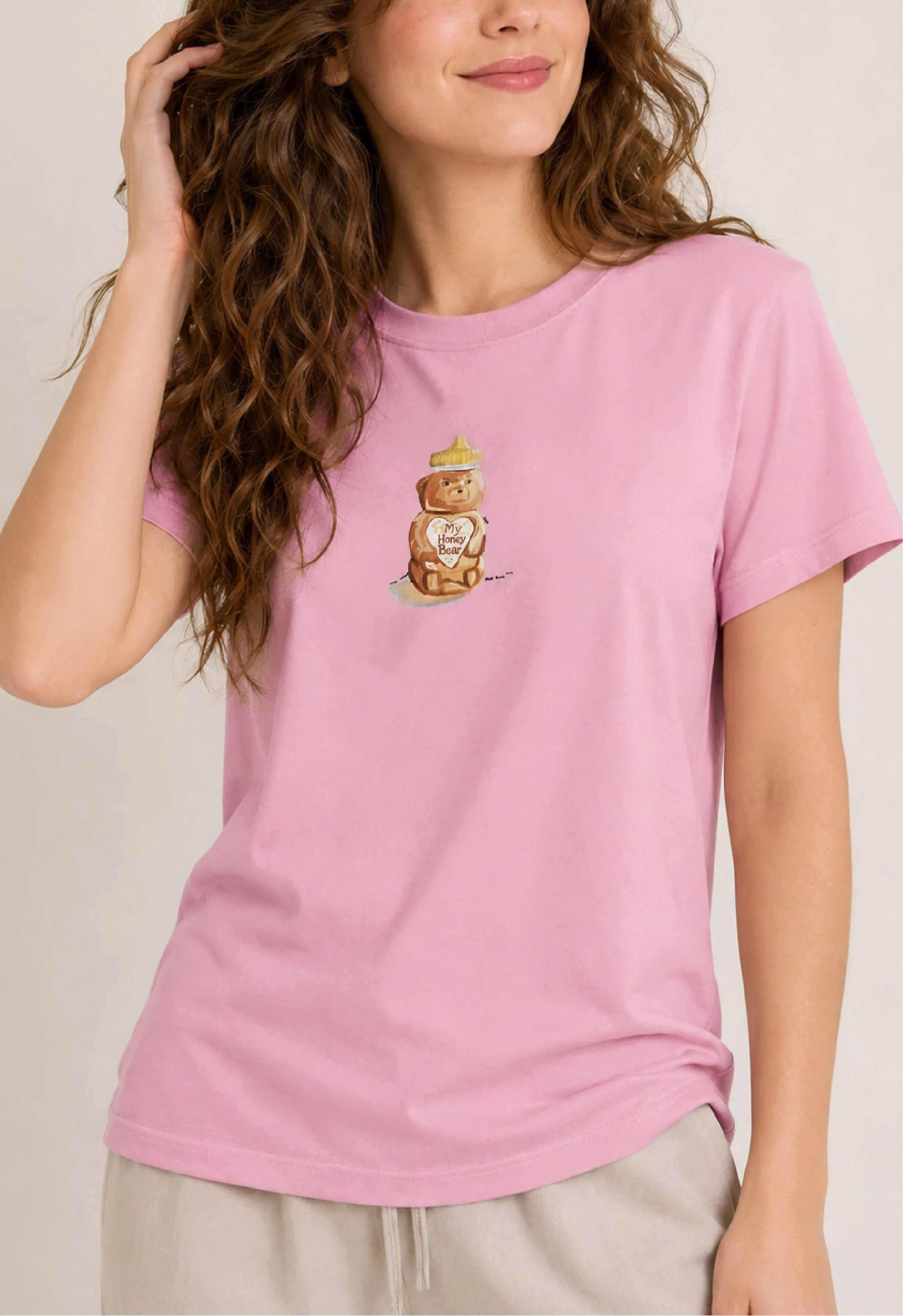My Honey Bear Pink Tee
