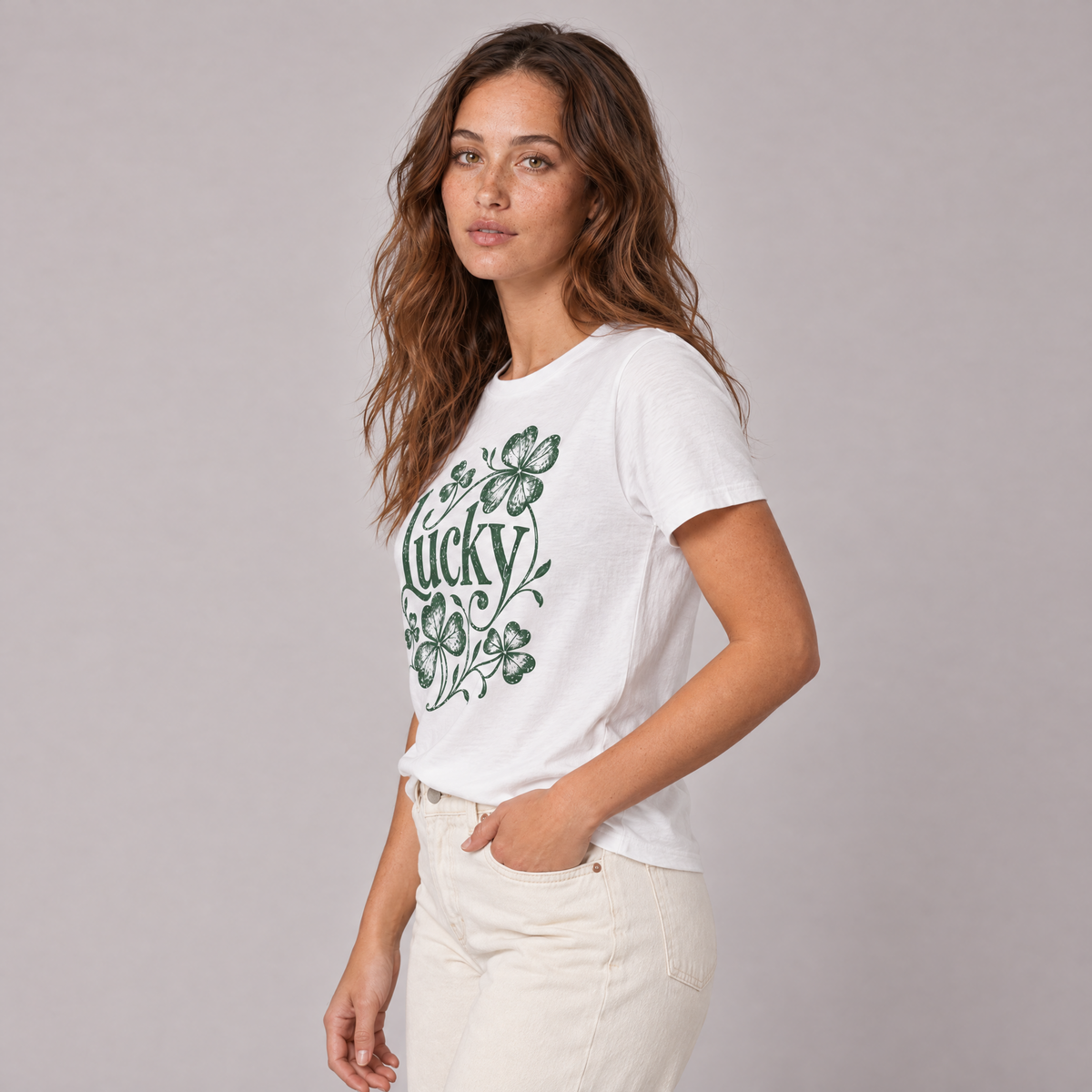 Lucky Four Leaf Clover T-Shirt