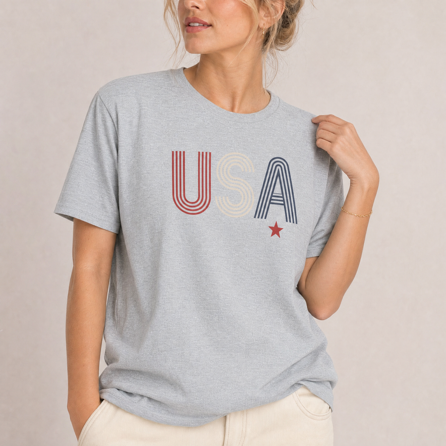 Retro USA Graphic Tee