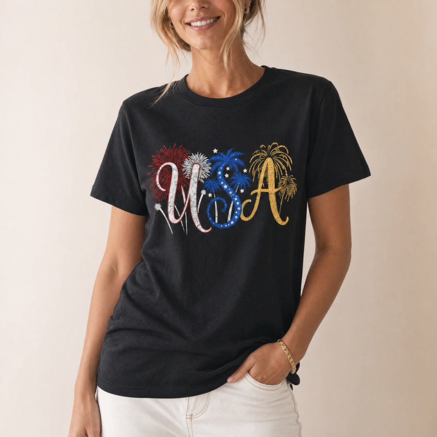 Firework USA Graphic Tee